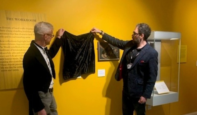 The Amelia Scott Welcomes Rare George Smart Collage: Old Bright the Postman