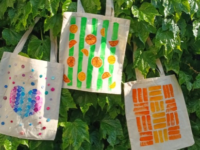 Have a Go: Tote Bag Printing and Painting