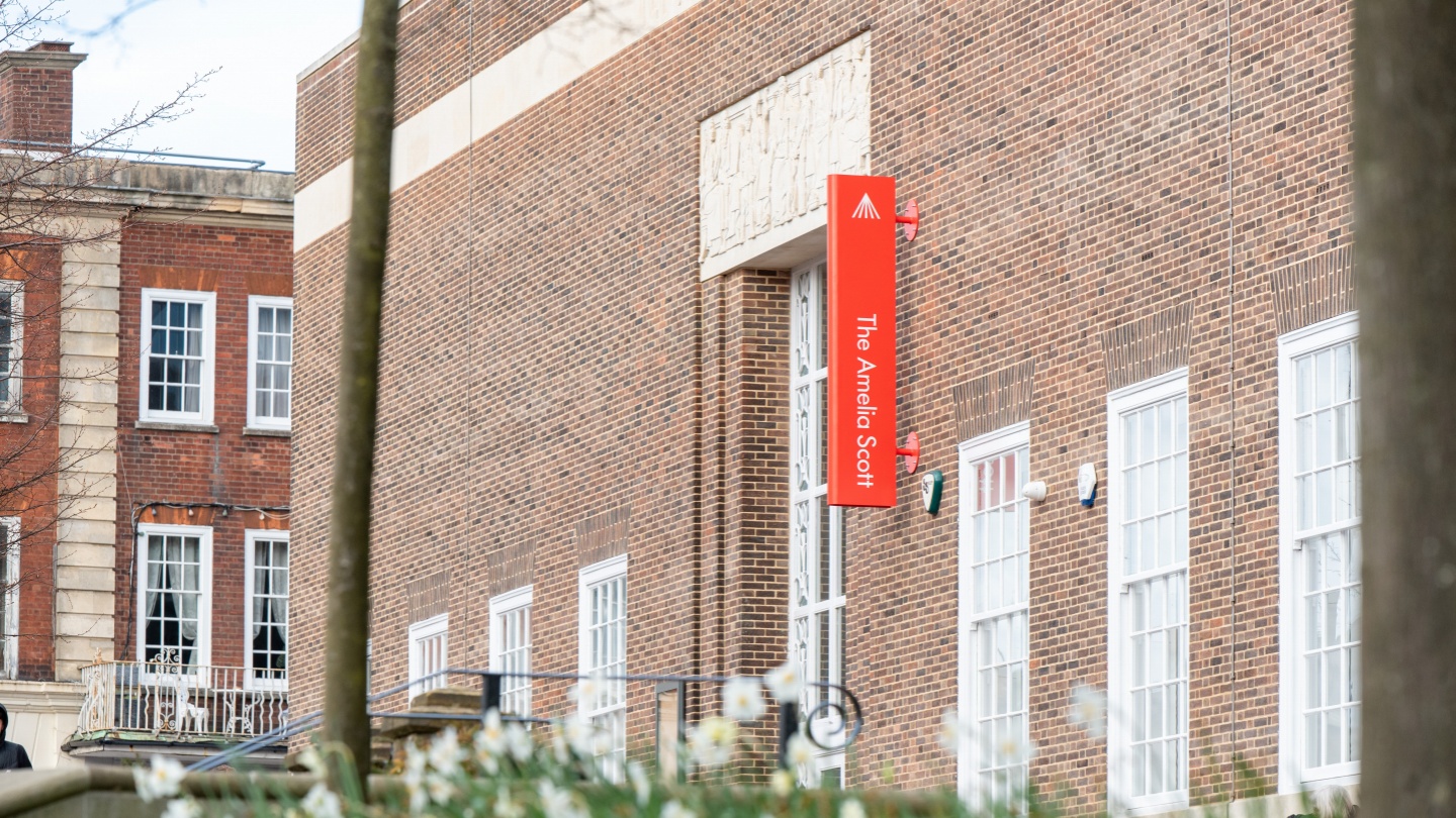 The Amelia Scott building exterior