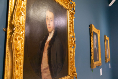 Portraits in the museum