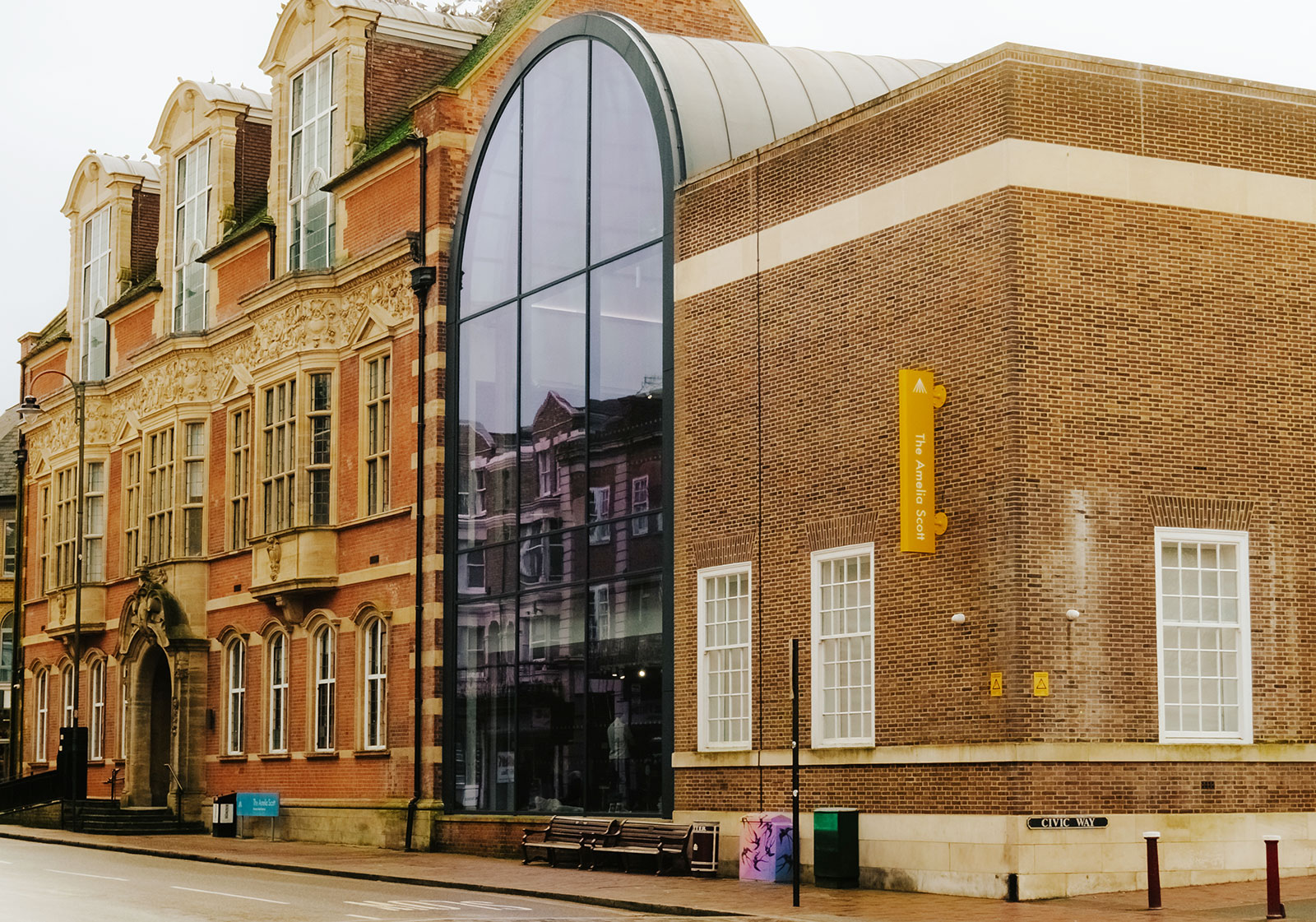 sponsorship-partnerships The Amelia Scott building exterior