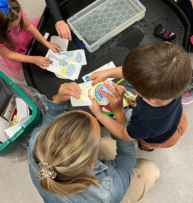 Children playing at the Primary School Readiness course