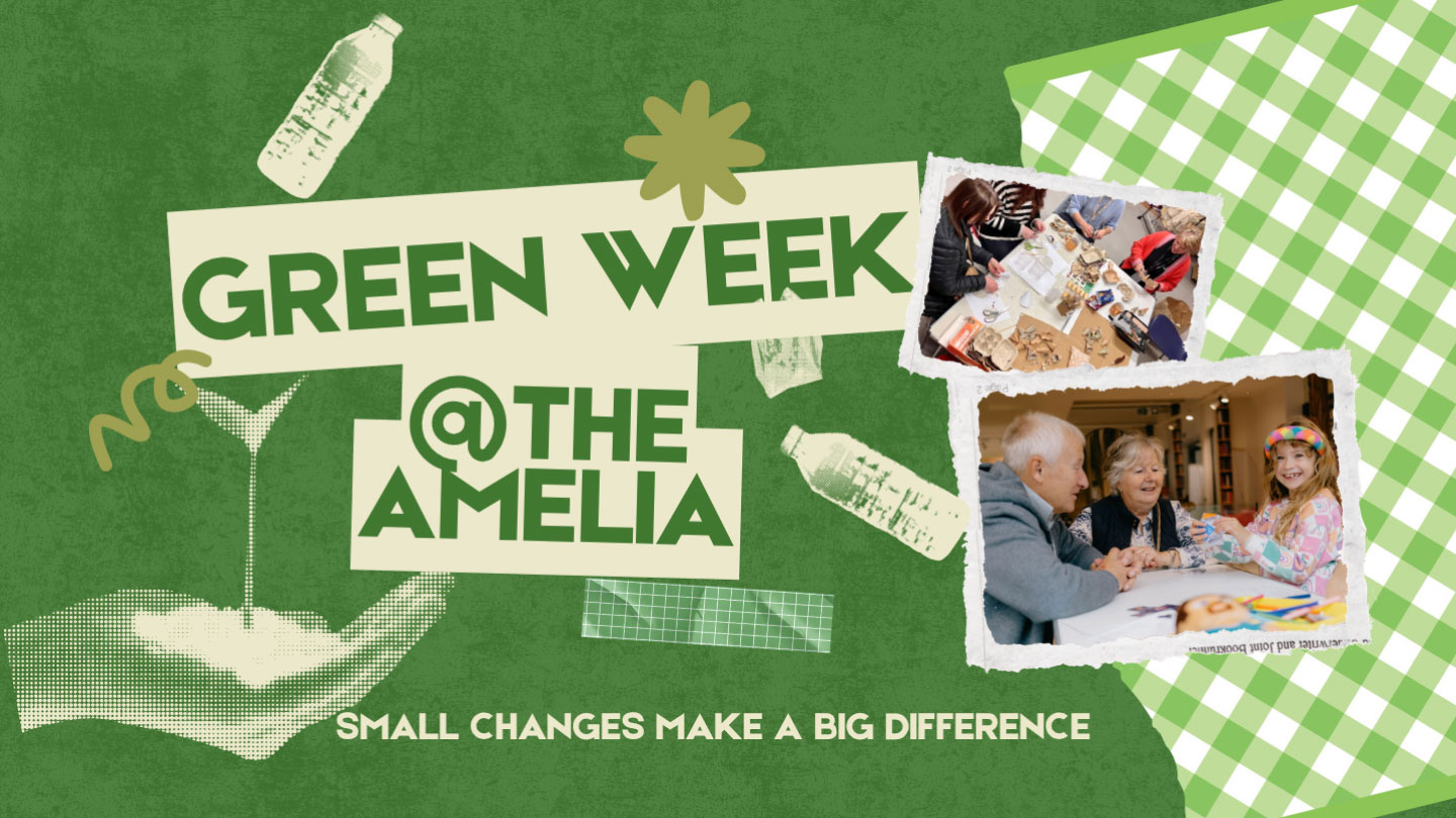 Poster advertising the Green Week at The Amelia