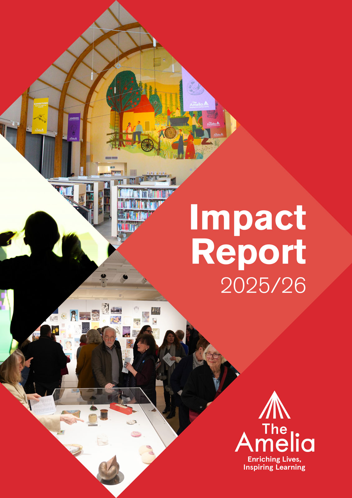 The Amelia Impact Report 2025-26 cover