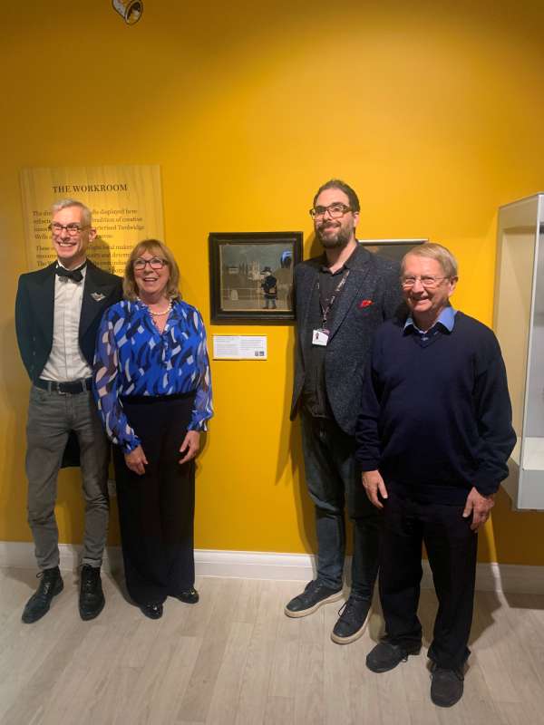 Unveiling of George Smart picture with Mark Hill